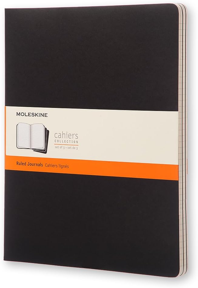 Moleskine Cahier Journal, Soft Cover, XXL (8.5" x 11