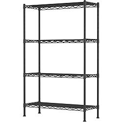 4-Shelf Adjustable Heavy Duty Storage Shelving