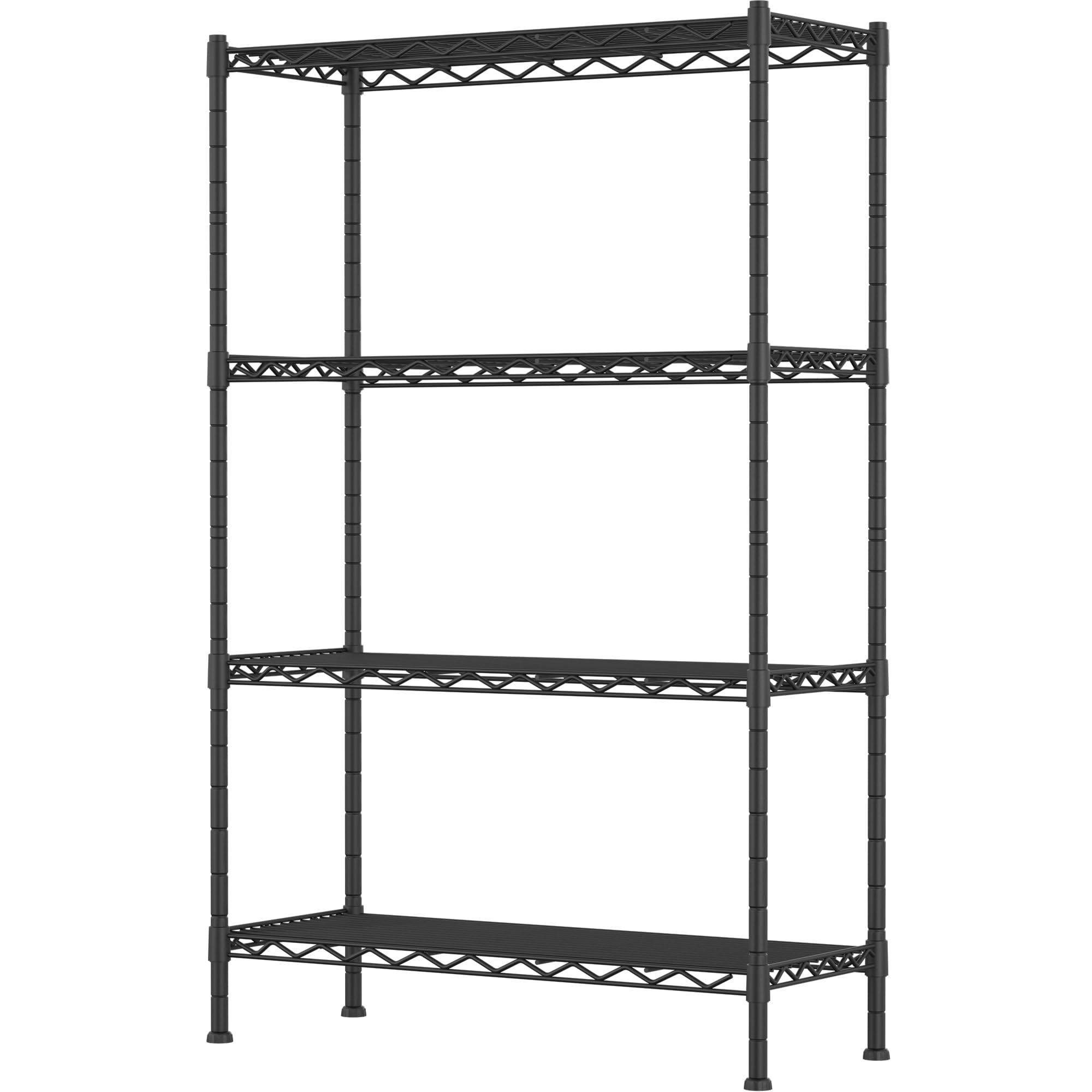 4-Shelf Adjustable Heavy Duty Storage Shelving