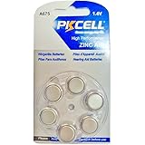 Size 675 hearing aid battery ZA675 A675 pr44 count 6pcs/card