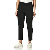 Briggs New York Womens Super Stretch Millennium Slimming Pull-on Ankle Pant