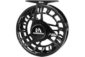 M MAXIMUMCATCH Maxcatch AVID PRO Nymph Fly Reel, CNC-Machined Large Arbor Full Frame Fly Fishing Reel for Euro Nymph