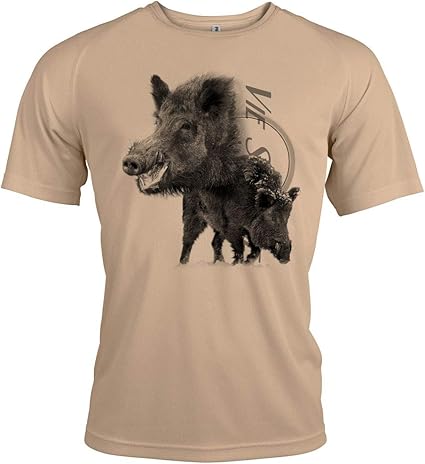 Tee shirt chasse sanglier Clearance