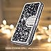 iPhone 7 Plus Case,iPhone 8 Plus Wallet Case,DECVO Glitter Diamond Bling Rhinestone Flip Case Magnetic Bright Crystal Protective Leather with Card Slot Kickstand for iPhone 7/8 Plus 5.5inch (BLACK)