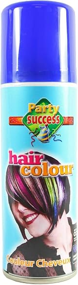 Party Success Temporary Hair Colour Spray Blue 125Ml Wash Out view 2