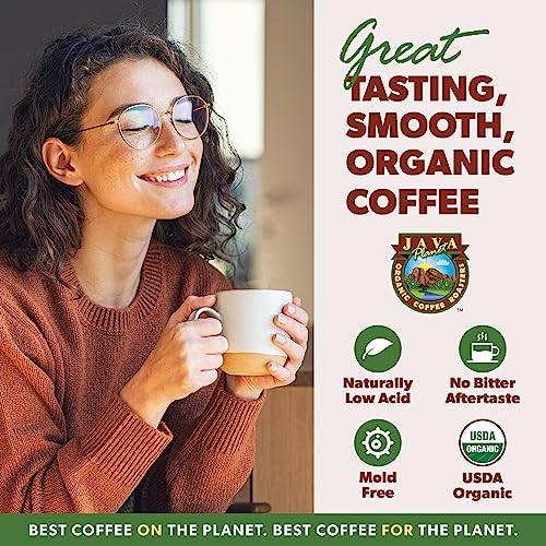 Java Organic, Espresso Blend, Smooth Full Flavored Organic