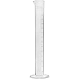 Measuring Cylinder, 250ml - Class B Tolerance - Octagonal Base - Polypropylene Plastic - Industrial Quality, Autoclavable - E