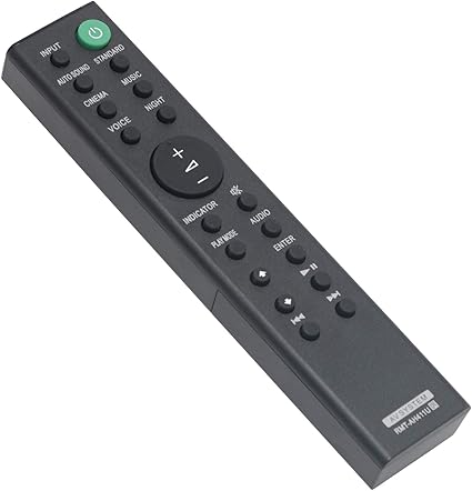 remote for sony soundbar