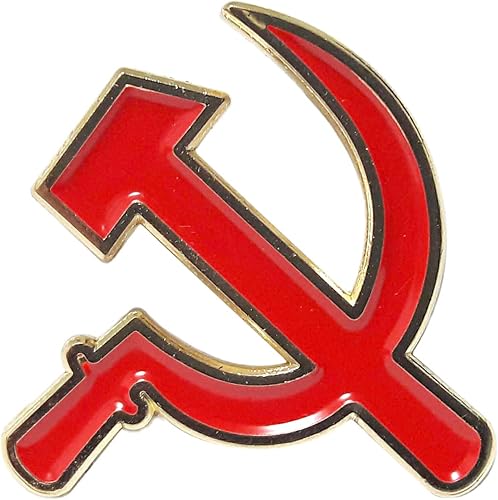 Amazon Co Jp ソビエト連邦 共産党 鎌と槌 ピンバッジ Cccp Hammer And Sickle Lapel Pin ジュエリー