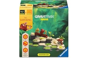 Ravensburger GraviTrax Junior: Lion King Bundle| STEM Toy | Enhances Creative Thinking | Globally Recognized Brand | Ideal for Kids Ages 3 and Up