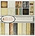 Reminisce EAV-800 Wood Backgrounds Scrapbook Collection Kit
