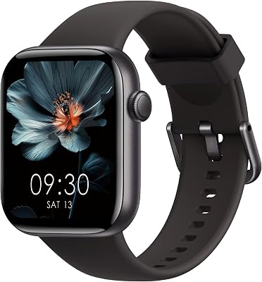 Smartwatch Uomo Donna, 1.85" Orologio Smartwatch con Effettua/Risposta Chiamate, 113 Sportive Smart Watch con Contapassi/SpO2/Sonno/Cardiofrequenzimetro, Impermeabil IP68 per iOS Android
