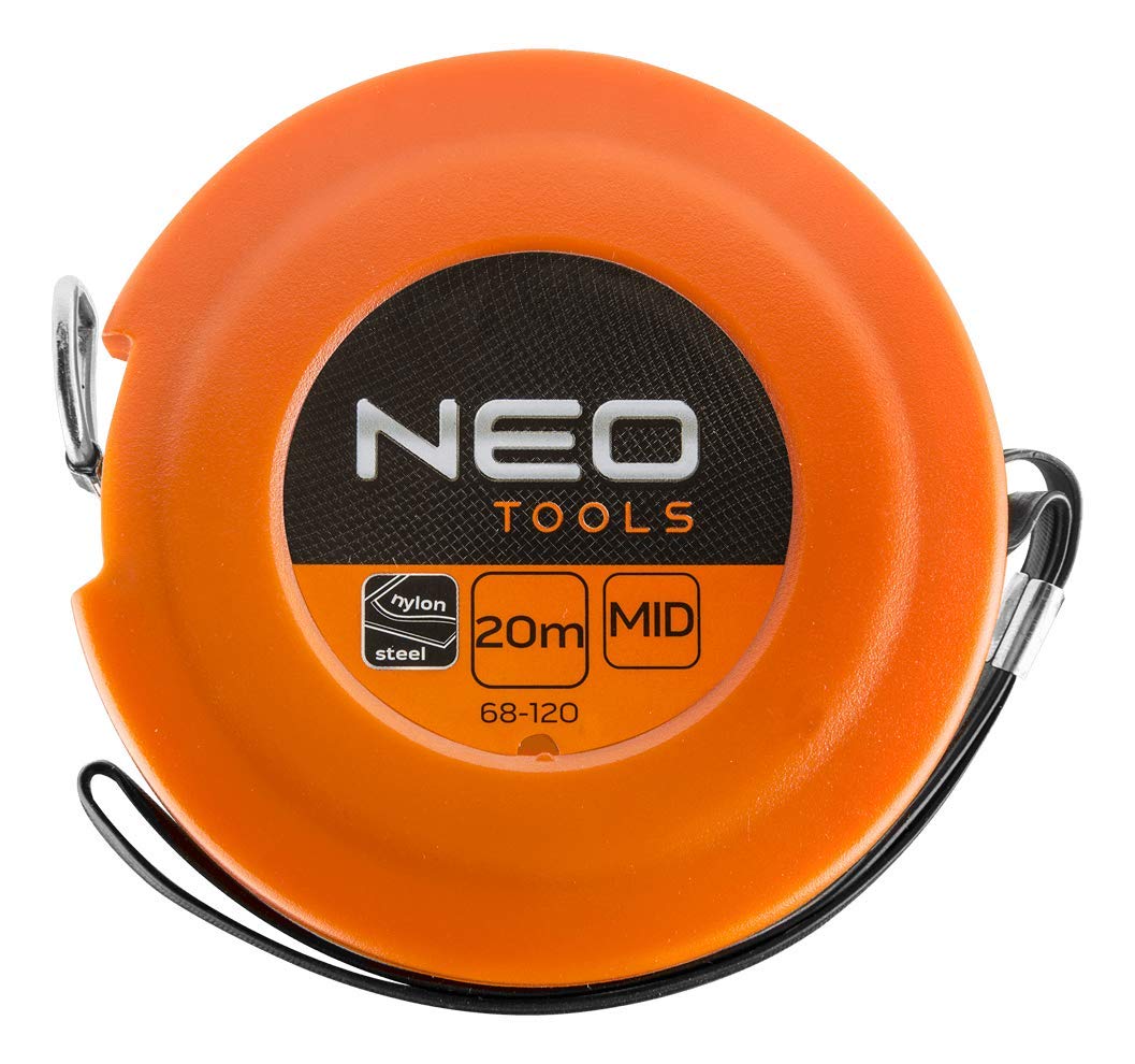 NEO 68-120 20 m x 95 mm Nylon Coated Measuring Tape Steel