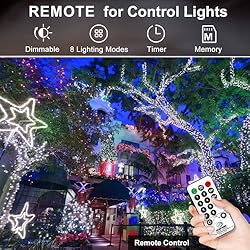 KNONEW 403ft 1000 LED String Lights Outdoor