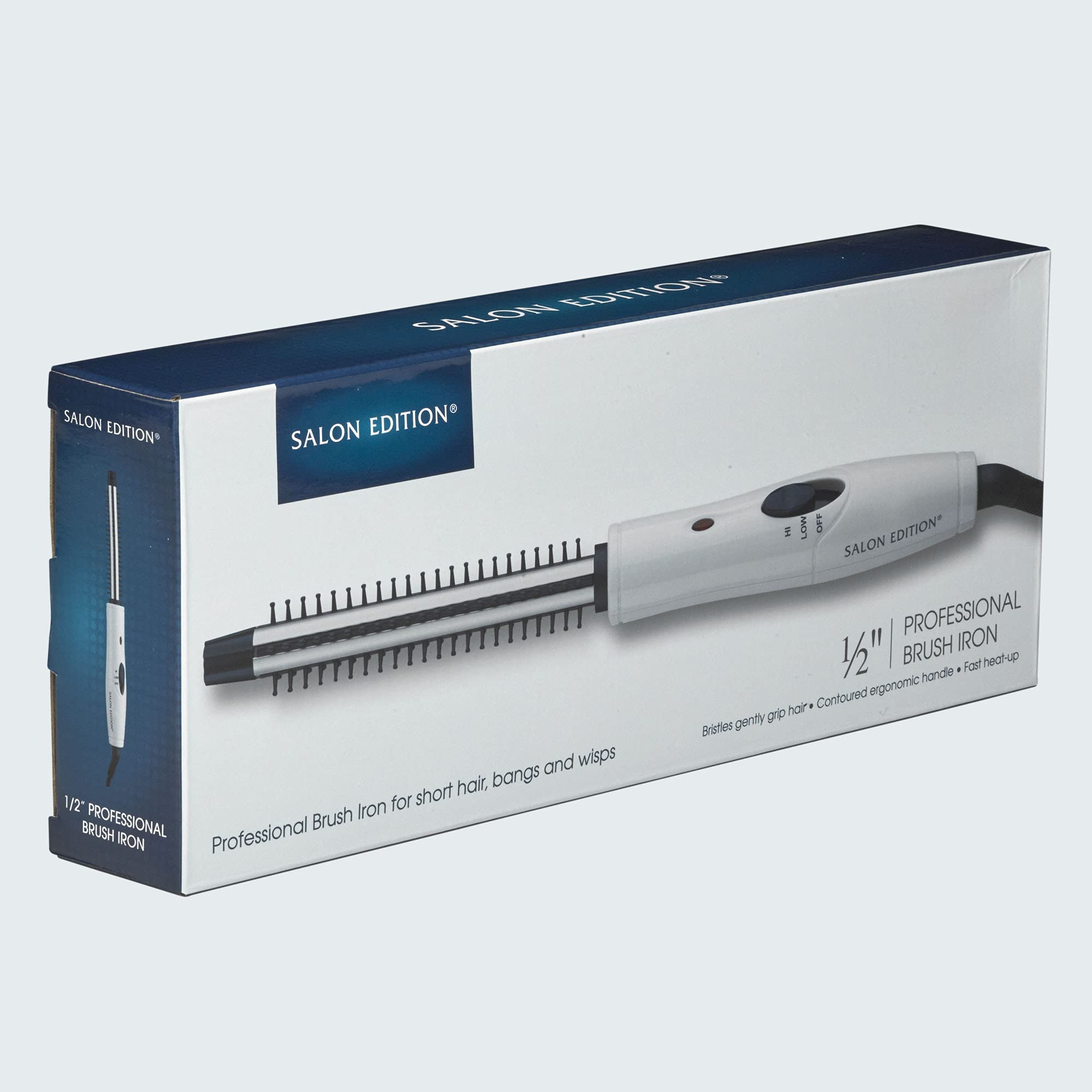 Hair Styling Brush Iron | Smooth 2nd Day Hair Styles (1/2 in)