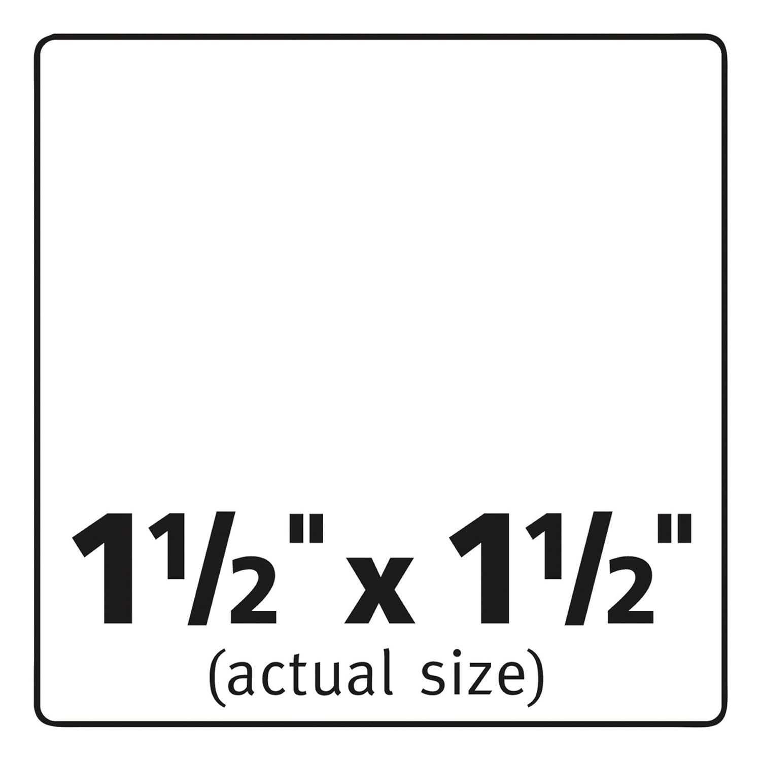 Avery Easy Peel Print To The Edge Permanent White Square Labels