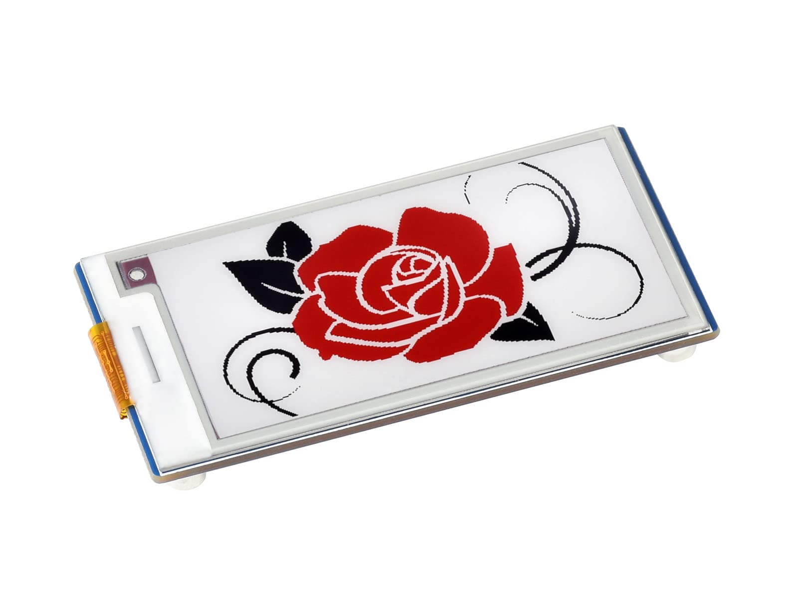 Waveshare 2.66inch E-Paper E-Ink Display Module (B) For Raspberry Pi Pico 296×152 Pixels Red Black and White with SPI Interface