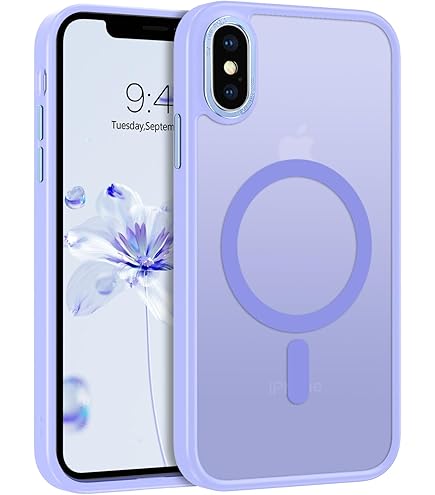 Aazon.co: Telaso For IPhone XR Case, IPhone XR Phone Case Copatible With Agsafe Translucent