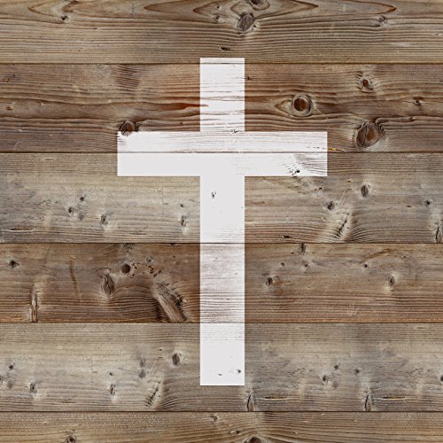 Cross Stencil Template - Reusable Stencil with Multiple Sizes Available