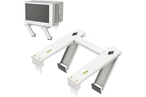 BEWAVE Window Air Conditioner Support Bracket, Universal Window AC Mount Units Up to 200lbs, Fits 5000-22000BTU AC Units