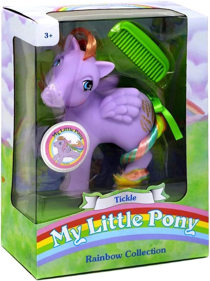 My Little Pony 35276 My Classic Rainbow Ponies-Tickle Collectible, Multicolour