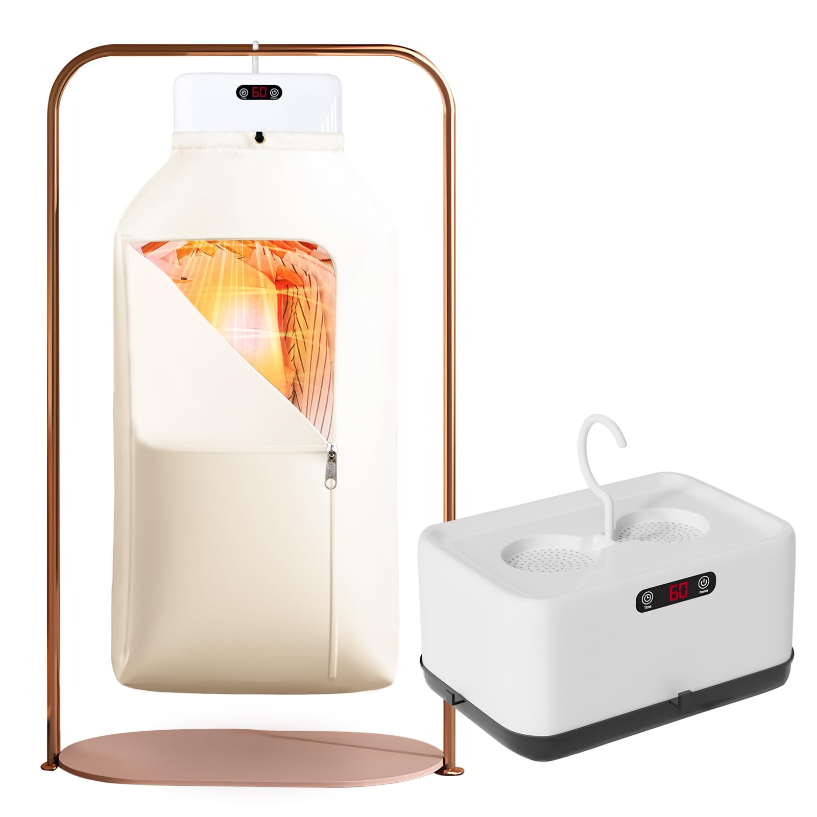 Photo 1 of Portable Clothes Dryer - Portable Dryer with Drying Bag Mini Dryer for Clothes for Tight Spaces, Flats, Caravans and Travelling