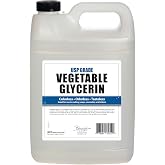Vegetable Glycerin - 1 Gallon - All Natural, USP Grade - Premium Quality Liquid Glycerin, Excellent Emollient Qualities, Amazing Skin and Hair Benefits, DIY Beauty Products