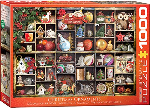 EuroGraphics Christmas Ornaments Puzzle (1000 Piece)