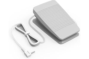 POANES Foot Pedal for Brother/Babylock Sewing Machine CE5000PRW CE5500 Foot Controller Pedal SE600 CS6000I with Cord Control FC-322 XC8816021 Brother Sewing Machine Pedal