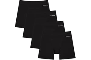 INNERSY Teen Girl's Period Underwear Boyshorts Aged 8-16 Cotton Panties 4 Packs
