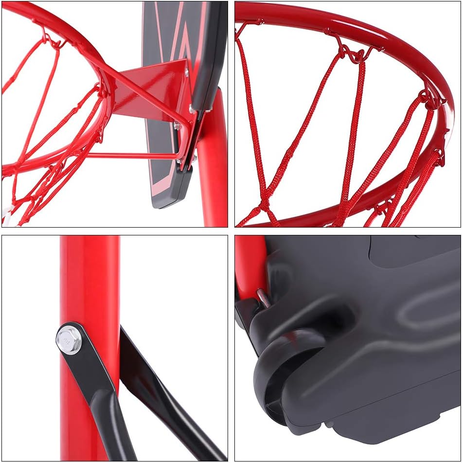 Indoor Basketball Hoop for Kids 1.6m-2.18m Basketball Goal Boys Basketball Court Equipment for Home Garden Yard : Sports & Outdoors