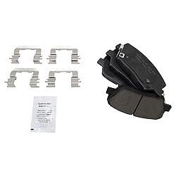 TRQ Front Brake Pads Ceramic Compatible with