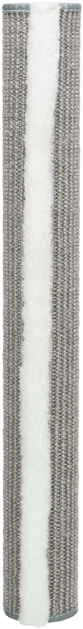 Post with sisal carpet, ø 9 × 68 cm, grey