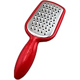 Mini Stainless Steel Grater with BPA-Free Handle – 5-Inch Cheese, Garlic, Nutmeg, Chocolate, Citrus Zester – Compact Handheld