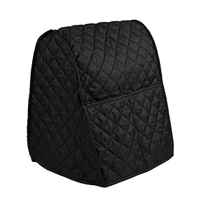 Leaftree Mixer Dust Cover/Protect Food Processor,Fit A Range of Machines,Black