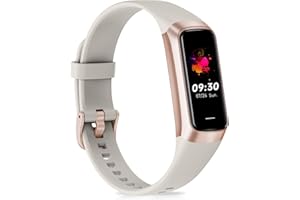 BAKOOR Fitness Tracker with 24/7 Heart Rate Blood Oxygen Sleep Monitor, 1.1" AMOLED Touch Screen Activity Tracker Smart Watches, IP68 Waterproof Step Counter Pedometer for Women Men