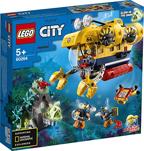 LEGO-60264-City-Sottomarino-da-esplorazione-oceanica-Avventure-acquatiche-per-i-bambini