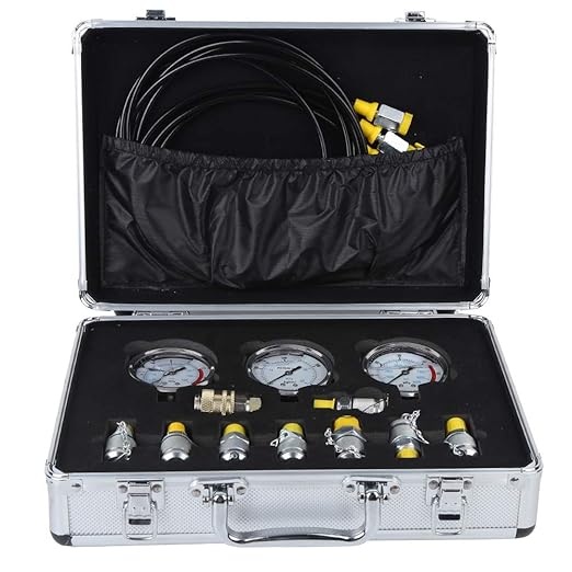 Hydraulic Pressure Test Kit, Pressure Testing Kit, Convenient Sturdy