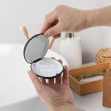 TIESOME Retainer Case Magnetic Closure Slim Orthodontic Box Black view 5