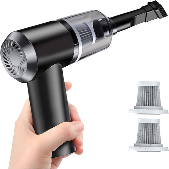 SUMEI Rechargeable Keyboard Vacuum Cleaner Cordless, 42W 3.5Kpa Powerful Hand Held Desk Vacuum