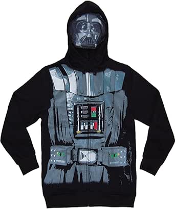 darth vader zip hoodie