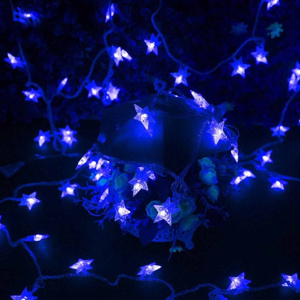 Led String Lights, Outdoor Waterproof FivePointed Star