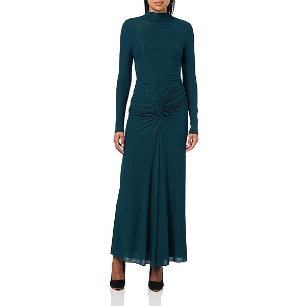 midi dress knit HYFVE Women's Everyday Power Ribbed Knit Sleeveless Midi Dress in Chocolate