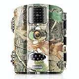 Vizzlema Trail Camera-12MP Wildlife Hunting amera 65ft Infrare Game Camera Motion Activated 65ft Long Range No Glow Infrared Night Version with 2.4in LCD Screen Waterproof IP65
