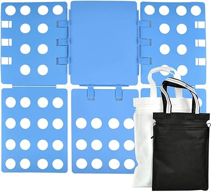 Foccts Pliage Planche A Vetements Planche T Shirt Pliant Vetements Reglables Gadget Pliant Adultes Compact Pliage Flip Blanchisserie Magique Finition Rapide Gain De Temps Bleu Amazon Fr Cuisine Maison