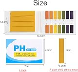 ILantule pH Test Strips 1-14 Litmus Paper Universal Indicator 320 Strips Soil view 2
