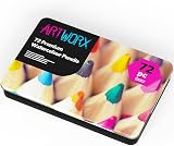 Artworx 72 Premium Watercolour Pencils Set - 72 Colour Art Pencils view 9