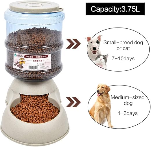 Amazon Com Momu 3 7l Large Capacity Plastic Cat Dog Automatic