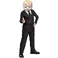 Boss Baby Costume for Kids, Official The Boss Baby Jumpsuit with Collar Tie and Mask