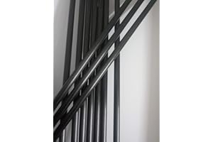 LUKYO Carbon Fiber Rods 5mm Carbon Fiber Rods for RC Airplane DIY Craft Matte Pole Carbon Fiber Rods 400mm,15.7 inch,5PCS